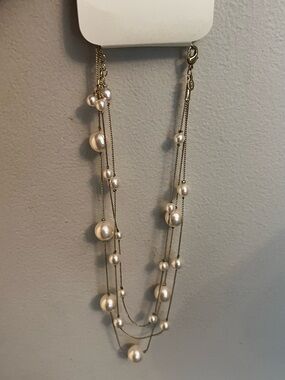 Kohls faux pearl necklace